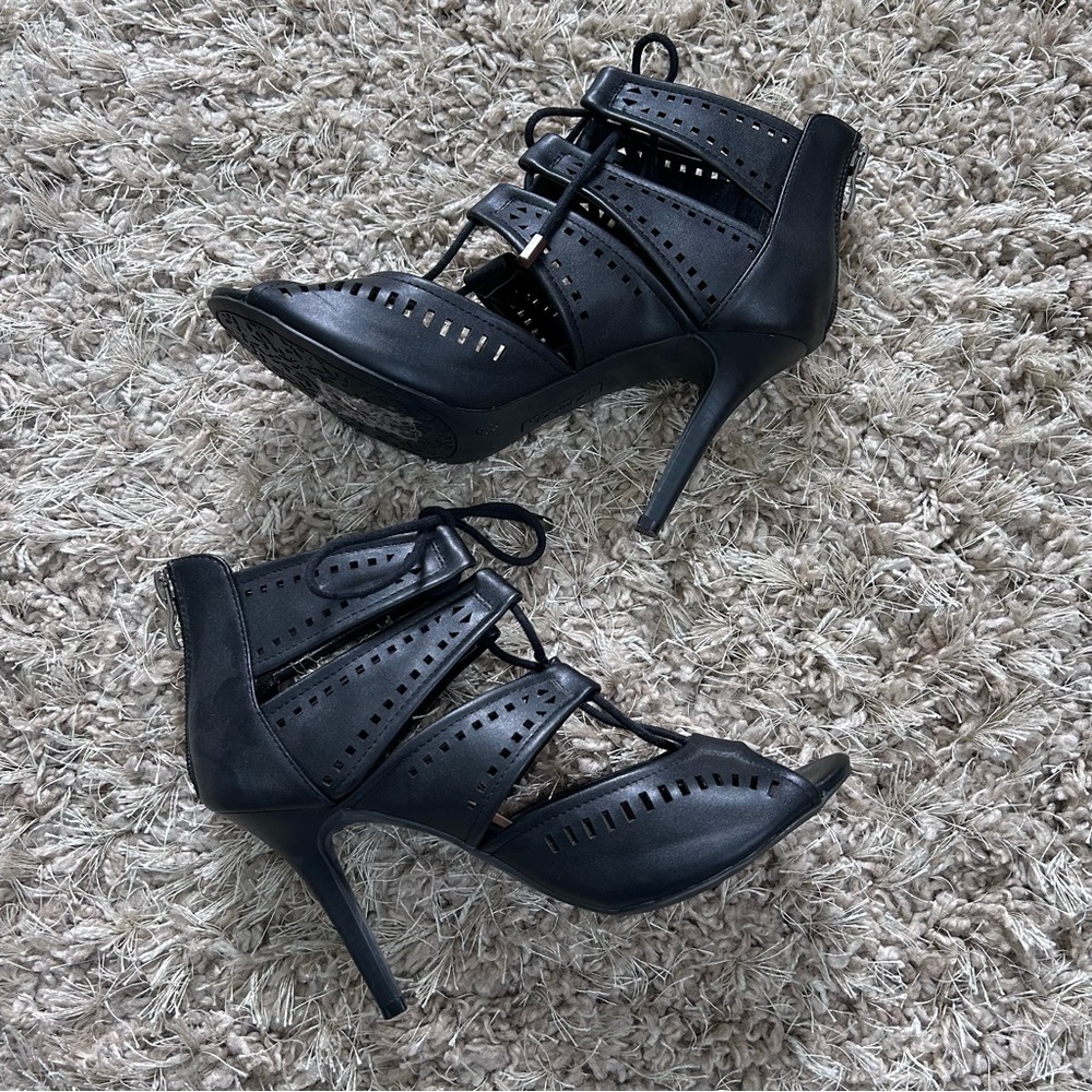 Lace up heels